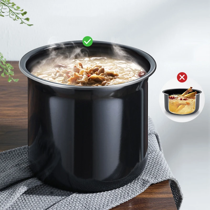 SUPOR Electric Pressure Cooker 5L Two Tanks Electric Rice Cooker Graphic Display Multifunction Menu