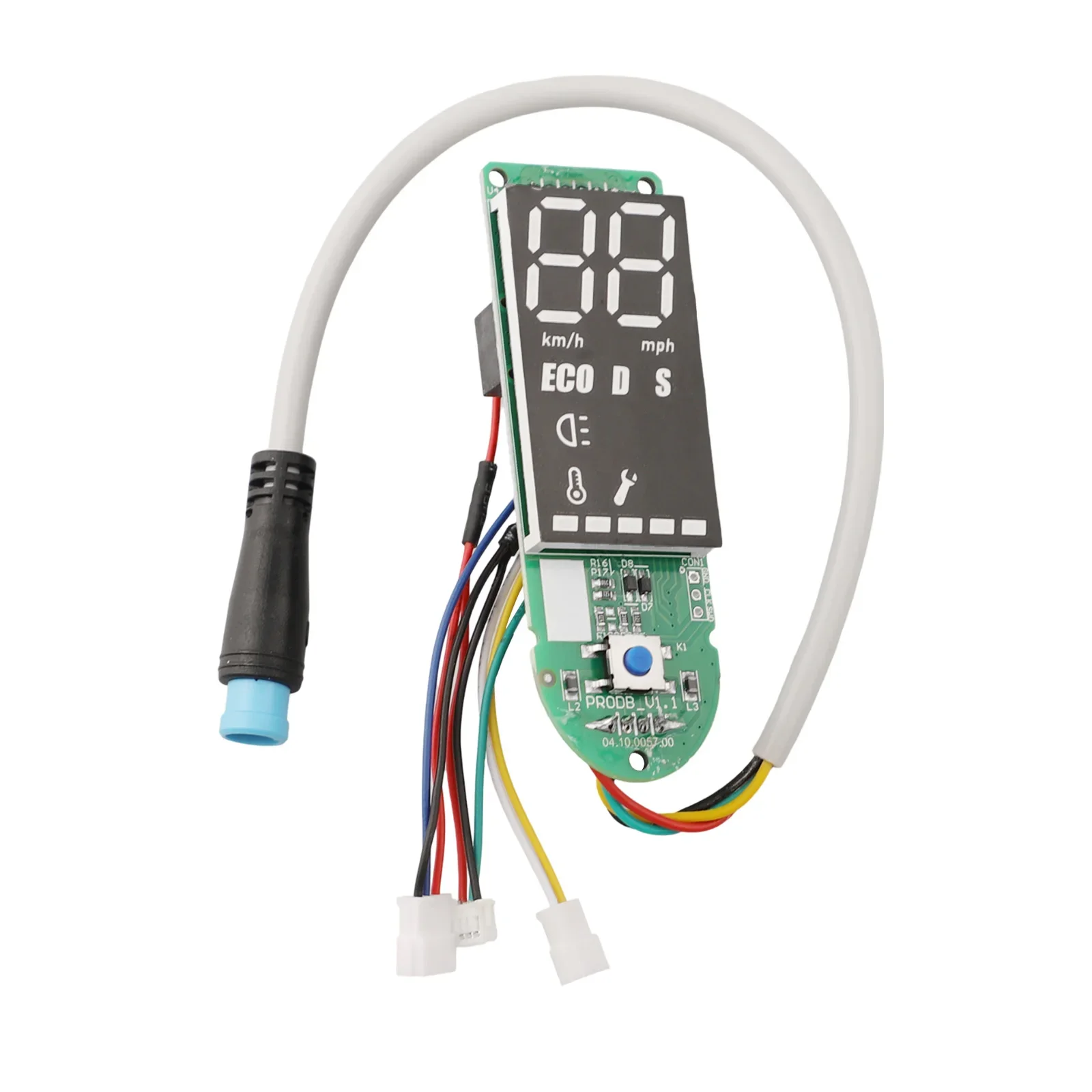 Enhanced Electric Scooter Dashboard Display Circuit Board