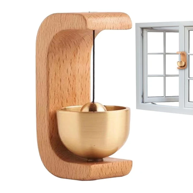 Sonnette de porte magnétique décorative en bois, petit cadeau de saisi 007,  ornement d'intérieur léger, tendance e - AliExpress