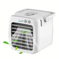Climatiseur portable, refroidisseur d'air personnel USB, mini ventilateur de refroidissement de bureau, humidificateur d'air 2