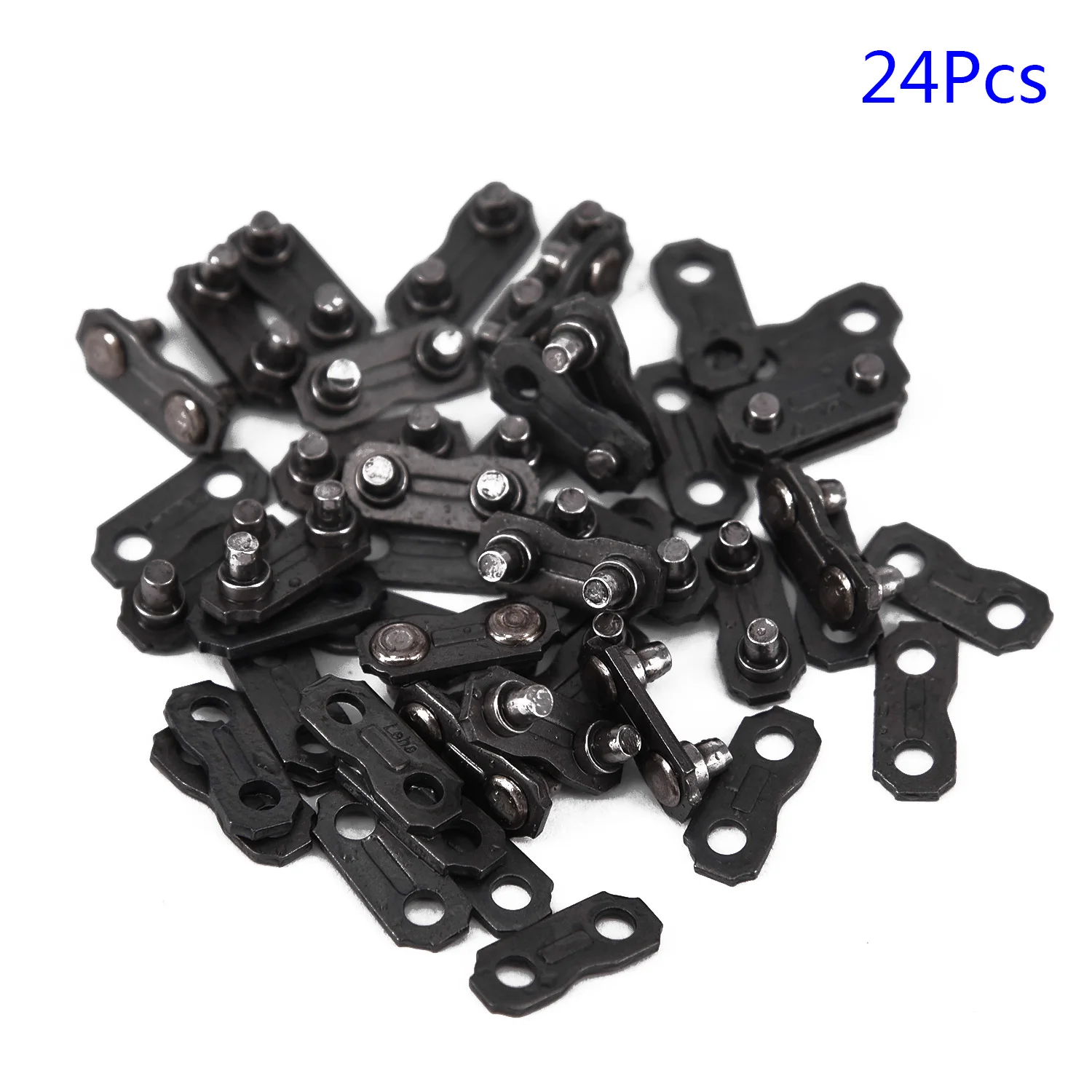 

24 Sets 325 Joiner Repair Practical Preset Accessories Tool Metal Chainsaw Chain Master Link Garden Portable Repair Tie Straps