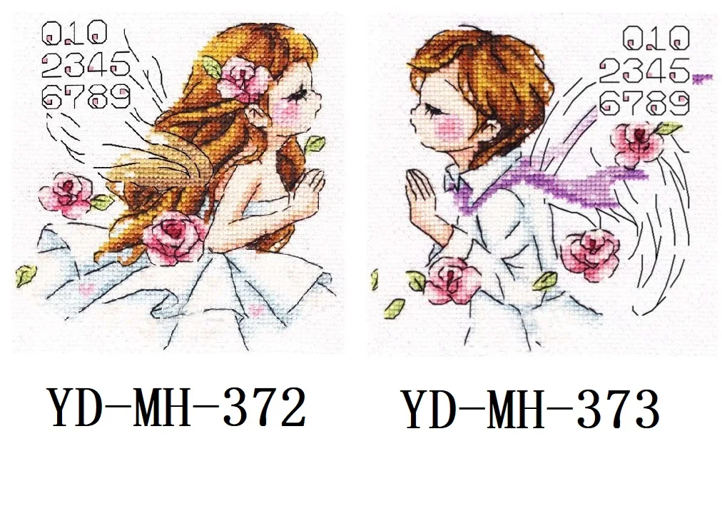 

M2011013 Home Fun Cross Stitch Kits Package Greeting Needlework Counted Kits New Style Kits Embroidery Cross-stitch Set Stich