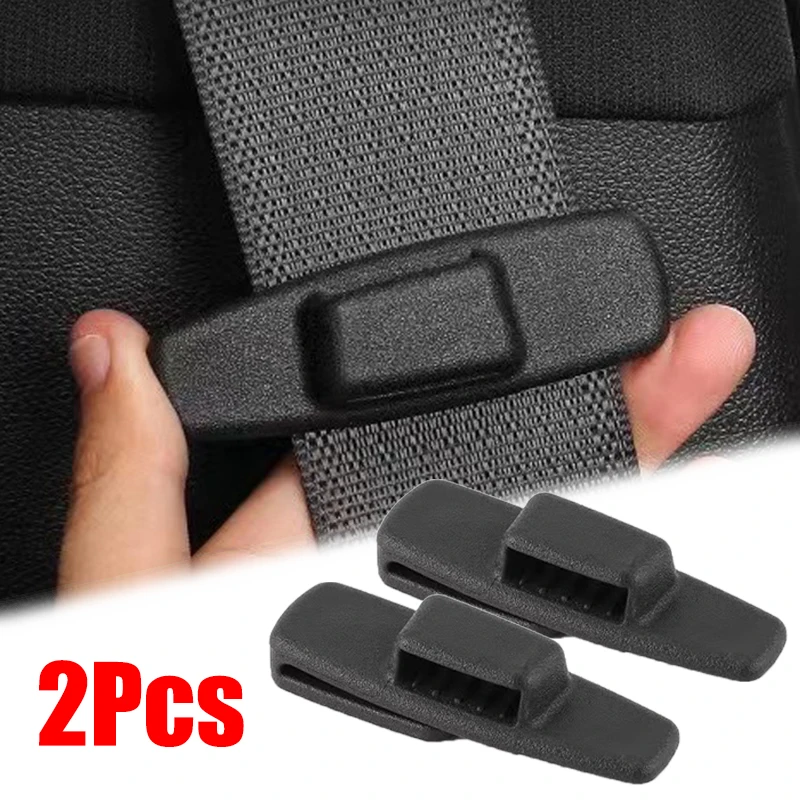 

2Pcs/set Car Safety Belt Holder Easy Installation Safety Belt Protection Clip Fixed Firmly Lap-Belt Auto Interior Accessories
