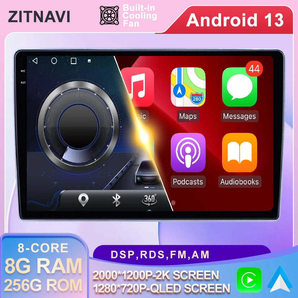 

Автомагнитола 2DIN, 10,1 дюйма, Android 13, для Nissan Paladin 2004 - 2013