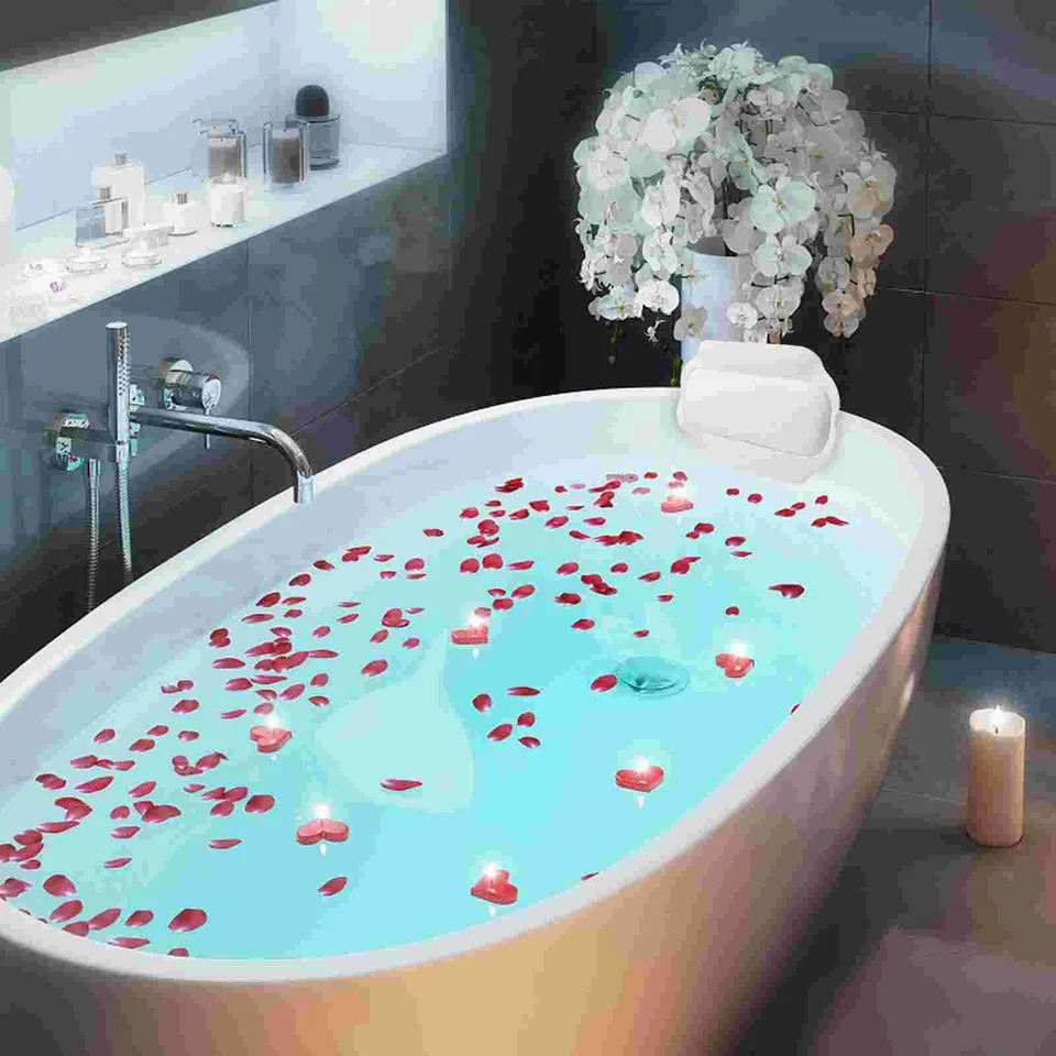 Schiuma di PVC antiscivolo ventosa cuscino da bagno vasca supporto per la testa vasca da bagno poggiatesta schienale doccia cuscino spa cuscino per vasca da bagno casa  15
