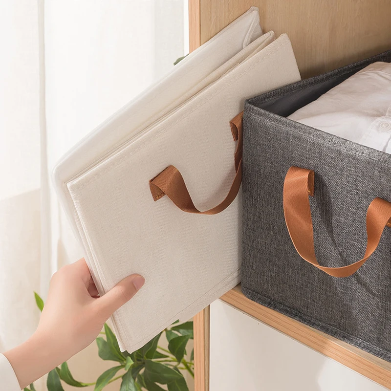 Foldable Jeans Sweater Storage Closet Organizer Clothes Boxes Student Dormitory Wardrobe T-shirt Pants Clothing Separation Box 3