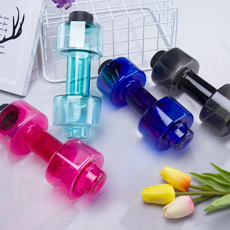 Water Dumbbell Bottle Gym Running Large Capacity Fitness Bodybuilding Outdoor Bicycle