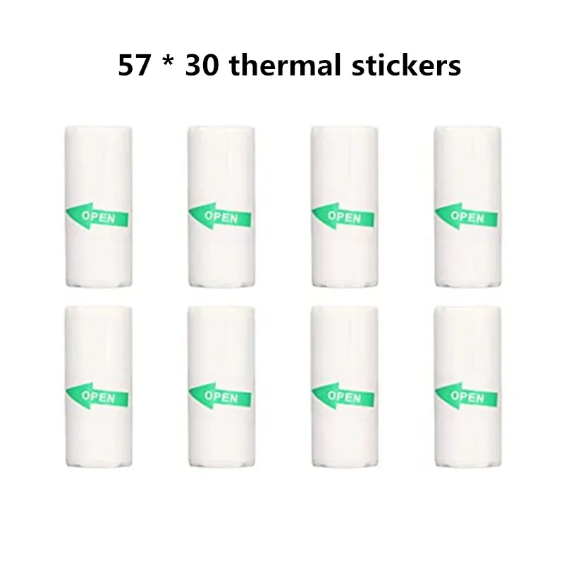 

Универсальная клейкая наклейка для термопринтера 57*30