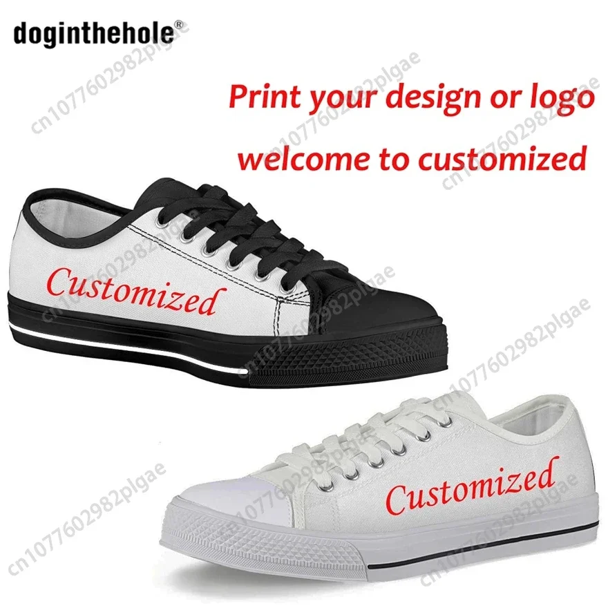 Cute Dachshund Print Women Canvas Shoes Pet Dog Flat Shoes For Ladies Casual Female Lace Up Walking Shoes