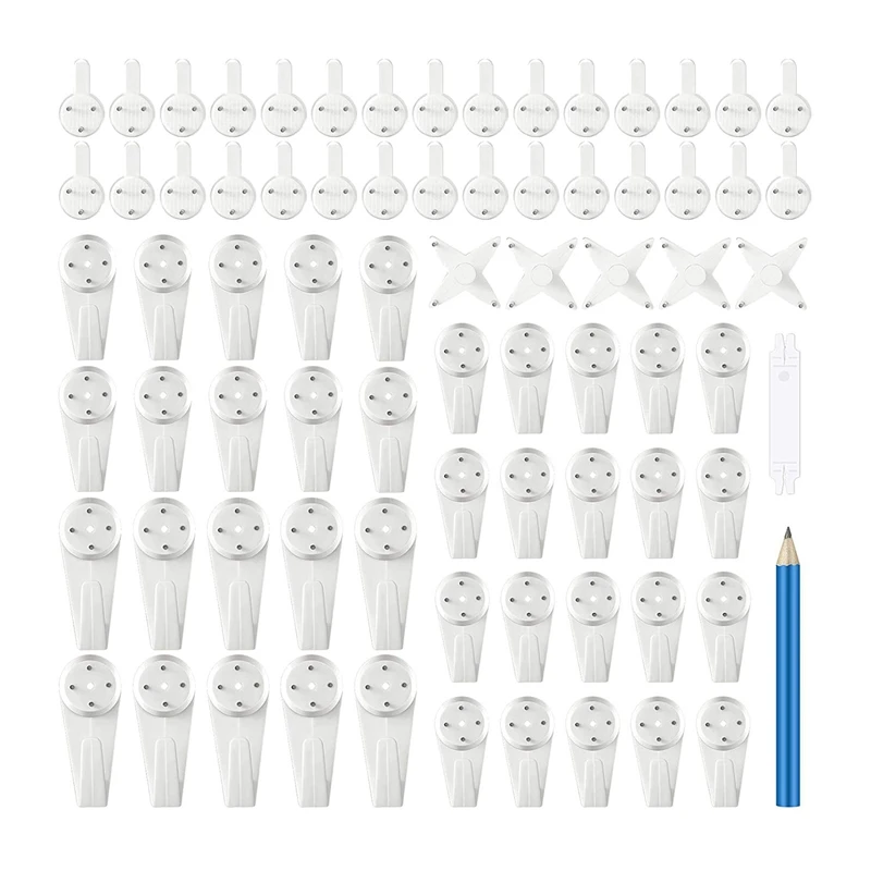 Invisible Nail Wall Screw Hooks Concrete Hanging Hook Wall Mount Non