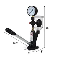SucceBuy Diesel Fuel Injector Nozzles Tester with Dual Scale Gauge 6000PSI Engine Fuel Tester Repair Tool for Car Tractor Truck - Image 6