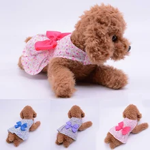 

Dog Dress Winter Warm Clothes For Small Dogs Chihuahua French Bulldog Pet Skirt For Kitten Puppy Cat Dog Flower Dress XS-XL