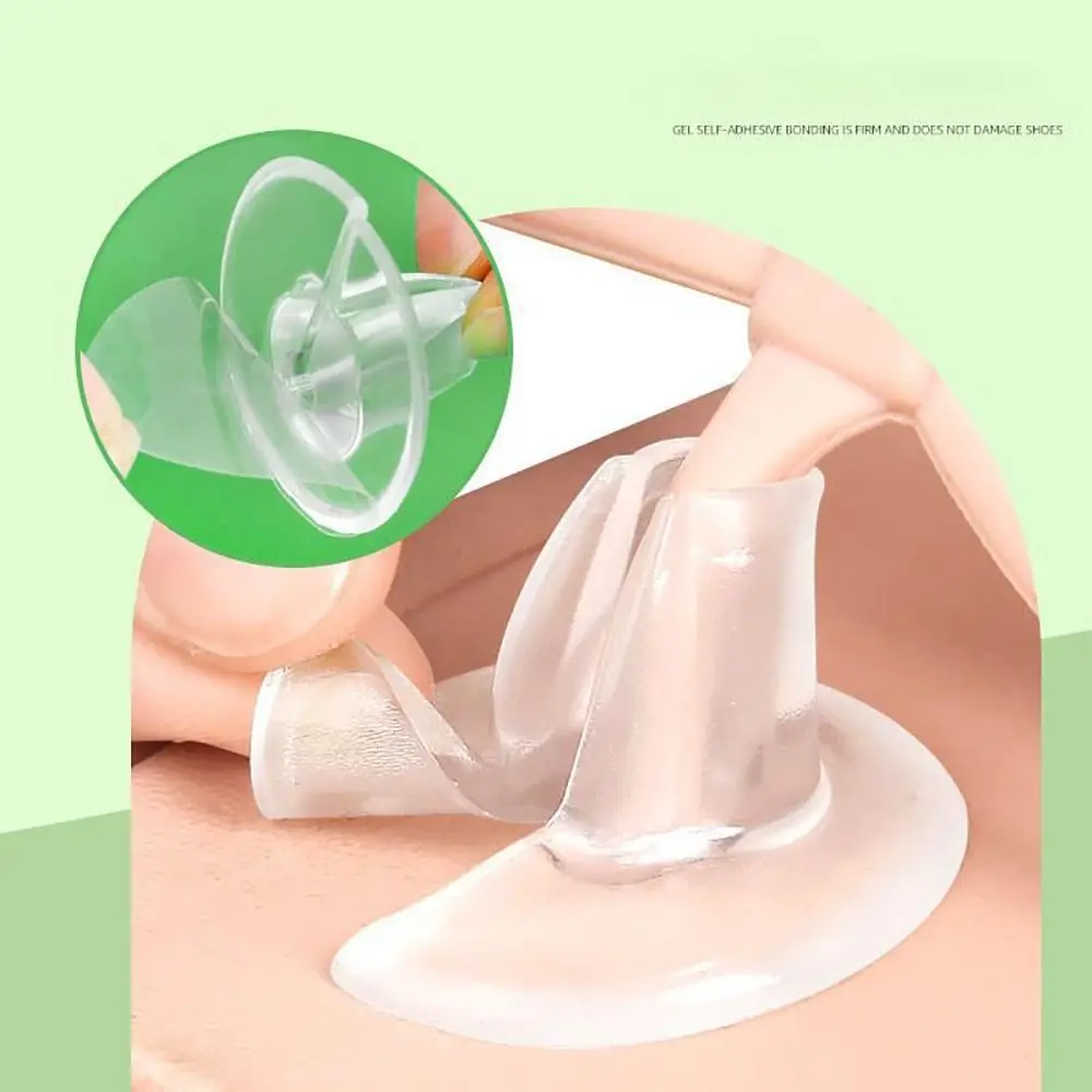 Gel Thong Sandal Cushion Accessories Clear Pain Relief Toe Cushions Non-Slip Forefoot Pad Women