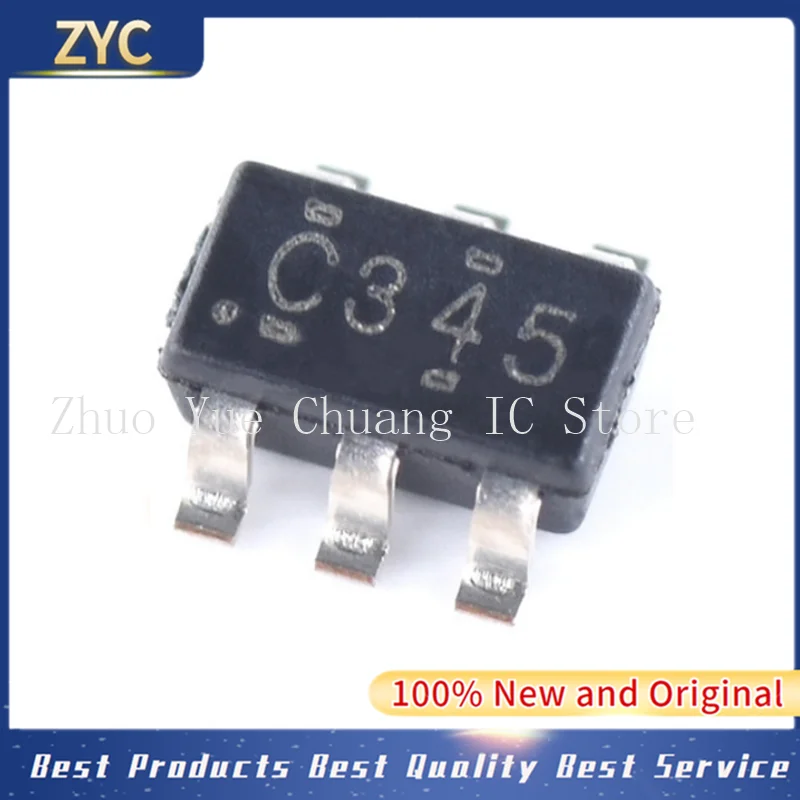 

100 шт./лот SN74LVC2G34DBVR C345 SN74LVC2G34DBV 74LVC2G34 флюоресцентная новая Оригинальная микросхема