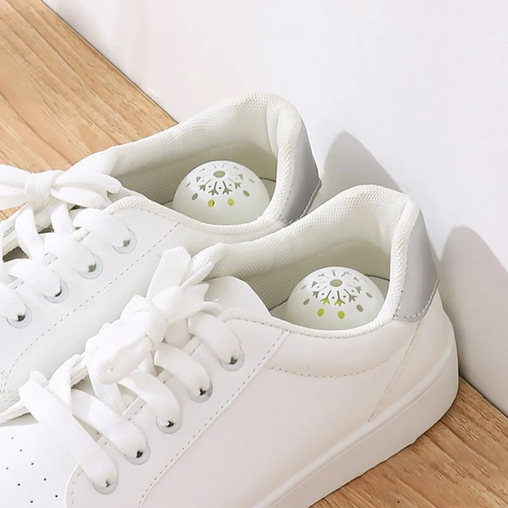 1/12Pcs Shoes Deodorant Freshener Ball Aroma Fragrant Sneaker Boot Foot Care Wardrobe Cabinet Bag Deodorizer Air Purifier Tool