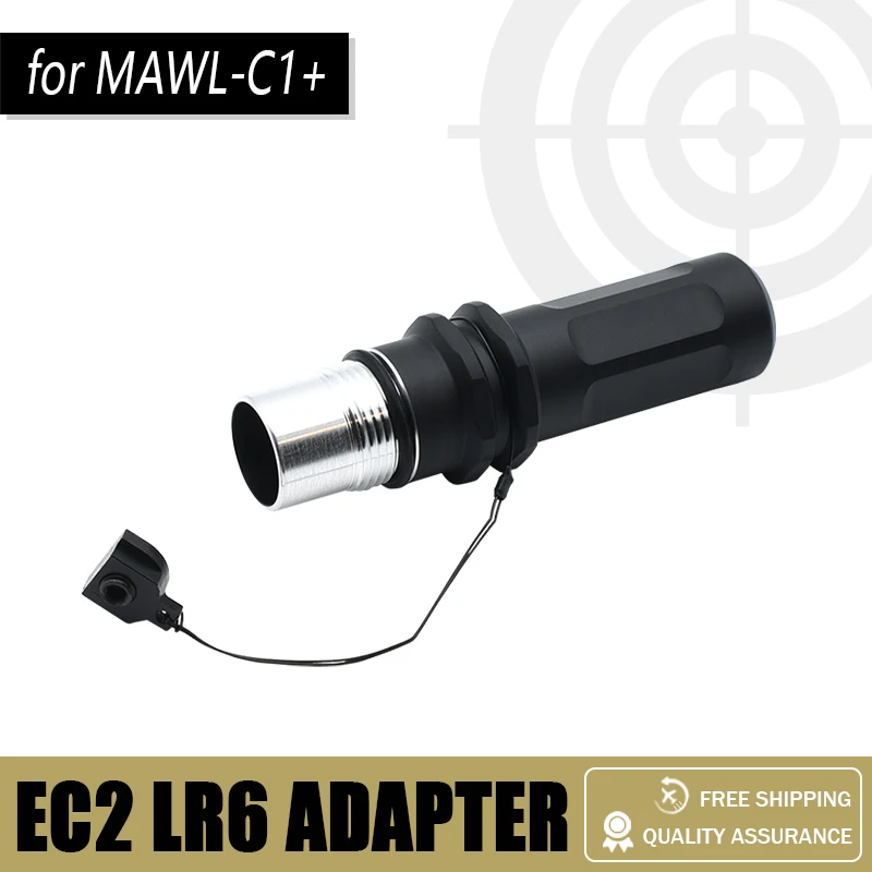 

EC2 AA Endcap LR6 3V Battery Adapter Extension Conversion for MAWL-C1+ Configuration