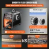 VEVOR Mig Welder Welding Machine 270A MIG MMA TIG 3 In 1 Welder Combo 110V/220V Iron Stairs Metal Cages Square Tubes Sheet Metal 4
