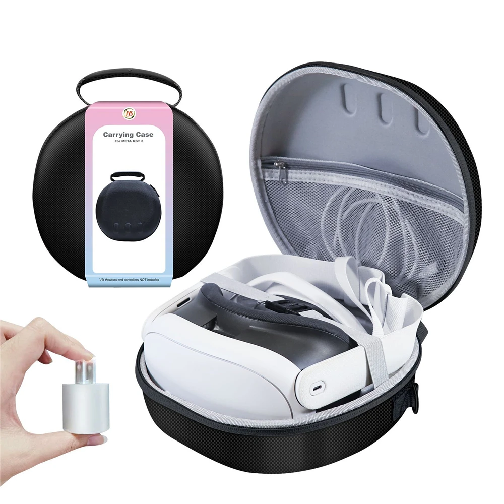 

Hard Carrying Case for Meta Quest 3 Portable Protection Bag Travel Protection for Meta Quest 3 VR Accessories