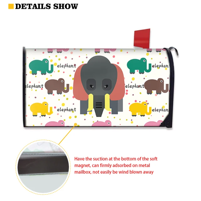 Postafiók Borítója A Magánház Dekorációhoz Daisy Design Outdoor Cover Könnyen Telepíthető Nyomtatásra Kenviselő Levéldoboz - Image 5