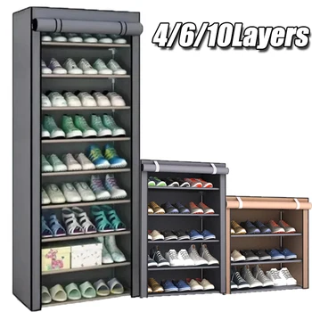 Multilayer Dustproof Shoe Cabinet 1