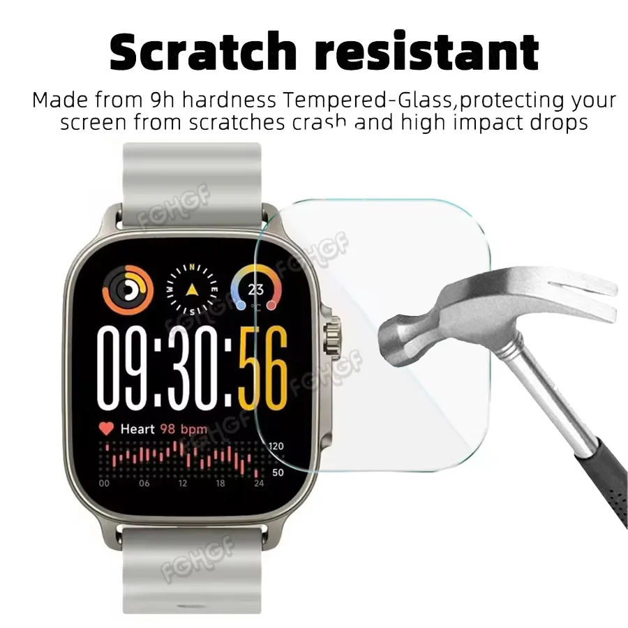 Premium 9H Tempered Glass Screen Protector - Anti-Scratch HD Protective Film Cover Accessory