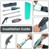 Magic Floor Cleaning Sweeper Brooms With Microfiber Pads 360° Rotation Flat Spray Floor Mop Broom For Cleaning Home Spin Mop 6