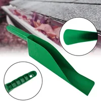 Gutter Getter Scoop Books, Flex Fit D343 Roof Tool, Debris Removal, Multi-Use Eaves, Garden Scalp, Gutter Spoon, Shovel Supplies 1