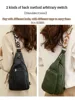 Women's Crossbody Soft Leather Fashion Work Chest Bag 2