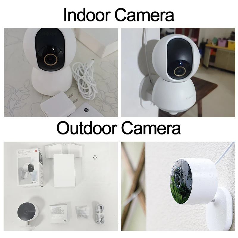 Caméra de surveillance extérieure - Sécurité extérieure résistante aux  intempéries, Vision nocturne en couleur - Xiaomi Outdoor Camera AW300