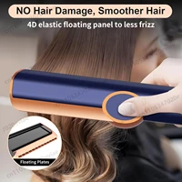 Lisseur et sèche-cheveux 2 en 1 avec chauffage rapide en 15 secondes, fer à lisser à ions négatifs pour moins de frisottis, des cheveux plus brillants et plus lisses 3