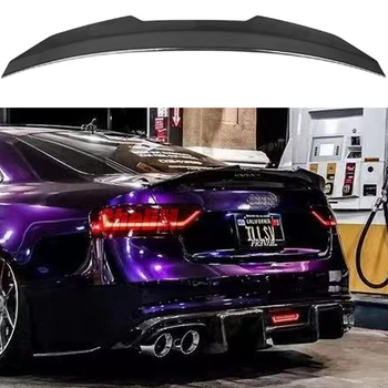 Auto Spoiler Per Audi A5 B8 B8.5 8TA 8T3 2 Porte Sportback PSM Stile Reale materiale in fibra di carbonio Spoiler Posteriore Tronco ala 2009-2016