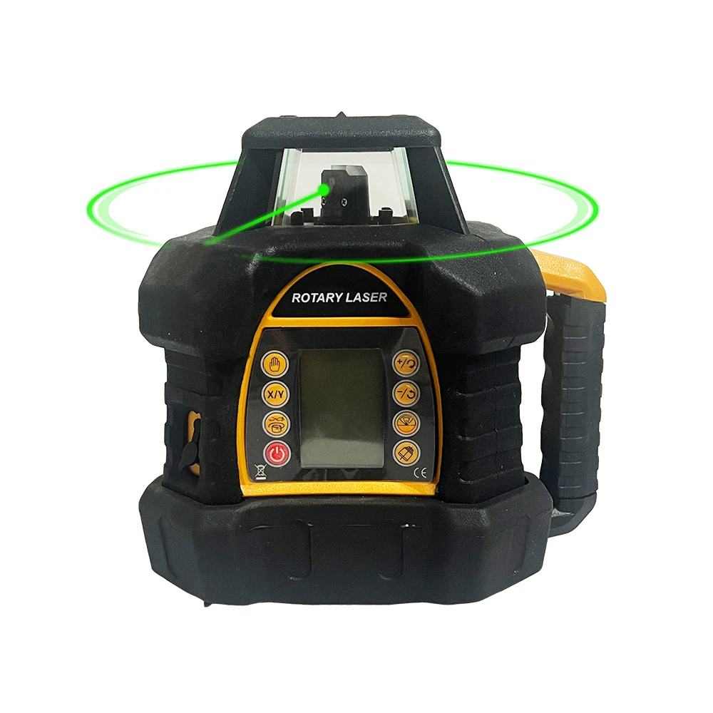 Heipoe 2016G green beam Self-leveling 5 Rotation Speeds,Scan/Slope Mode,Receiver