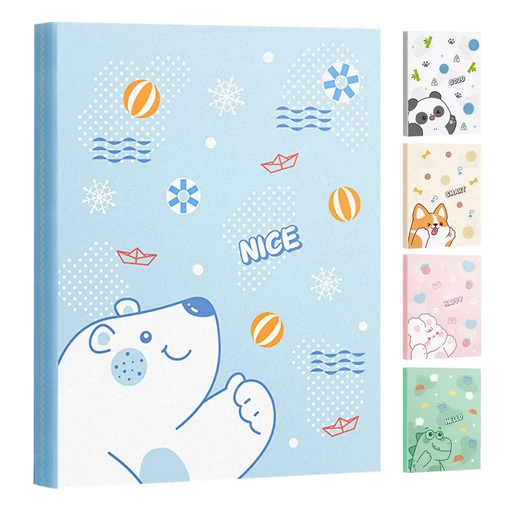 

Plastic Archives Bag Durable Transparent Bag A4 File Storage Bag Large Capacity 30/40/60 Pages File Folder Poster