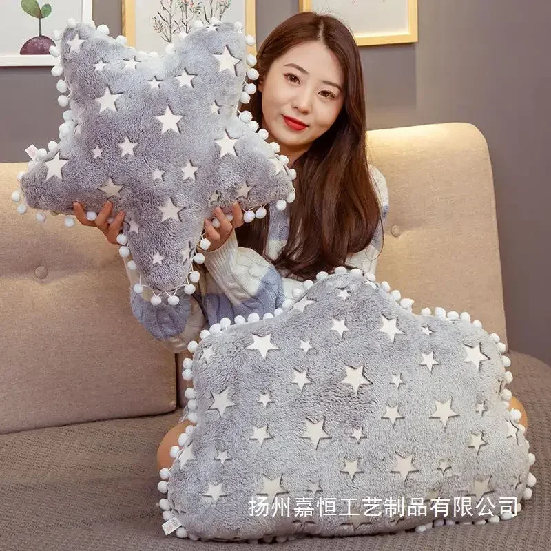 Luminous Cloud Moon Star Pillow Soft Cushion 5