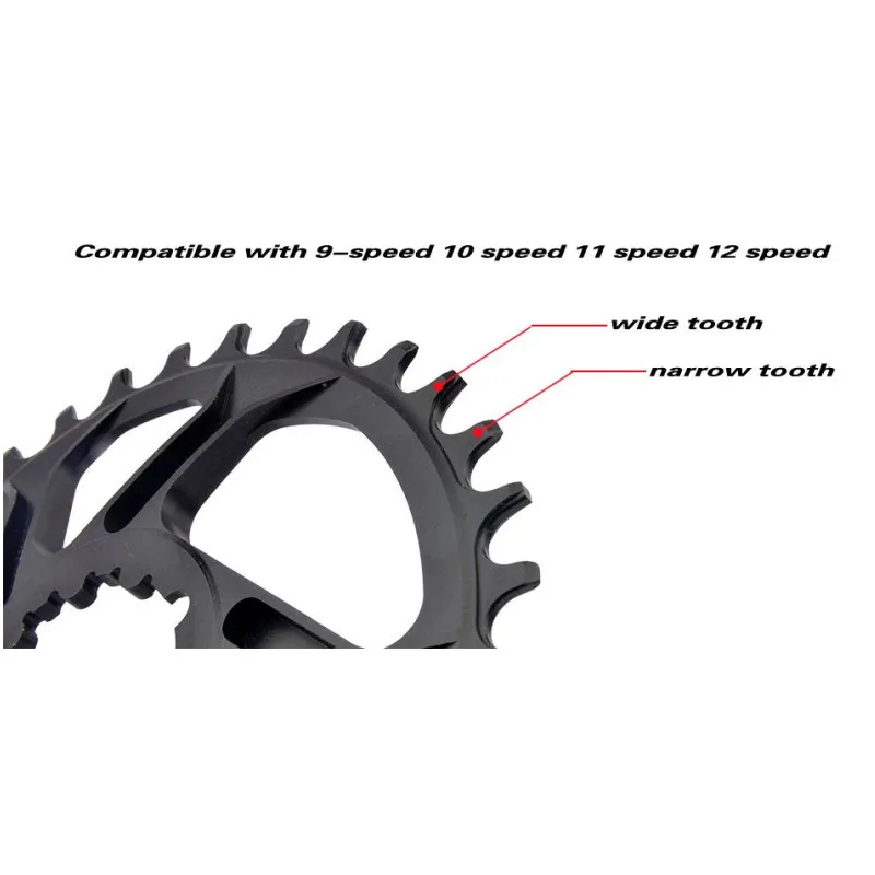 Bike Chainring RACEWORK MTB 32T/34T/36T/38T Crown 3mm/6mm Offset For 11/12S NX XX XO GX GXP11 for bike chainring,bicycle parts