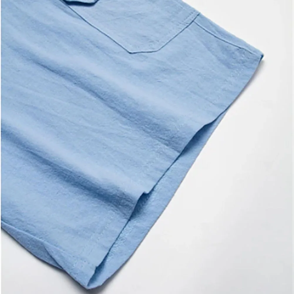 Men’s Summer Loose Solid Color With Pockets Cargo Shorts Fashion Beach Streetwear Hombre Fashion Casual Shorts 17 Sa30d0699bc1e4e3c88df5a254ee8df8e1