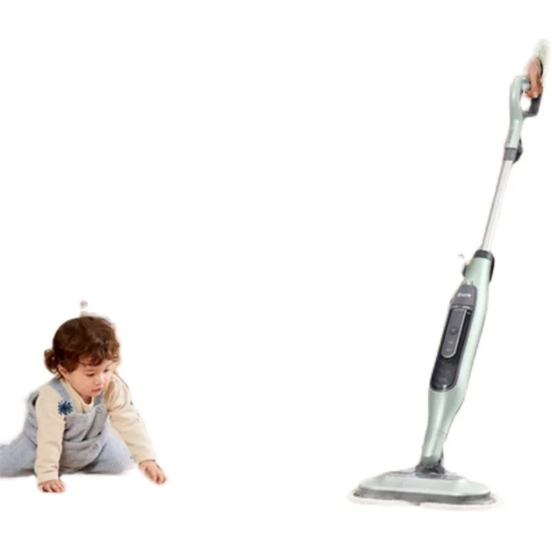 Yy Lavatrice A Vapore Mop Elettrico Lavapavimenti Automatico Macchina A Doppia Funzione Bagnata E Asciutta