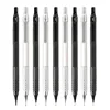 0.3 0.5 0.7 0.9 2.0mm Full Metal Mechanical Pencil Set Art Sketch HB Leads Retractable Nib School Writing Pencil Gift Stationery 4