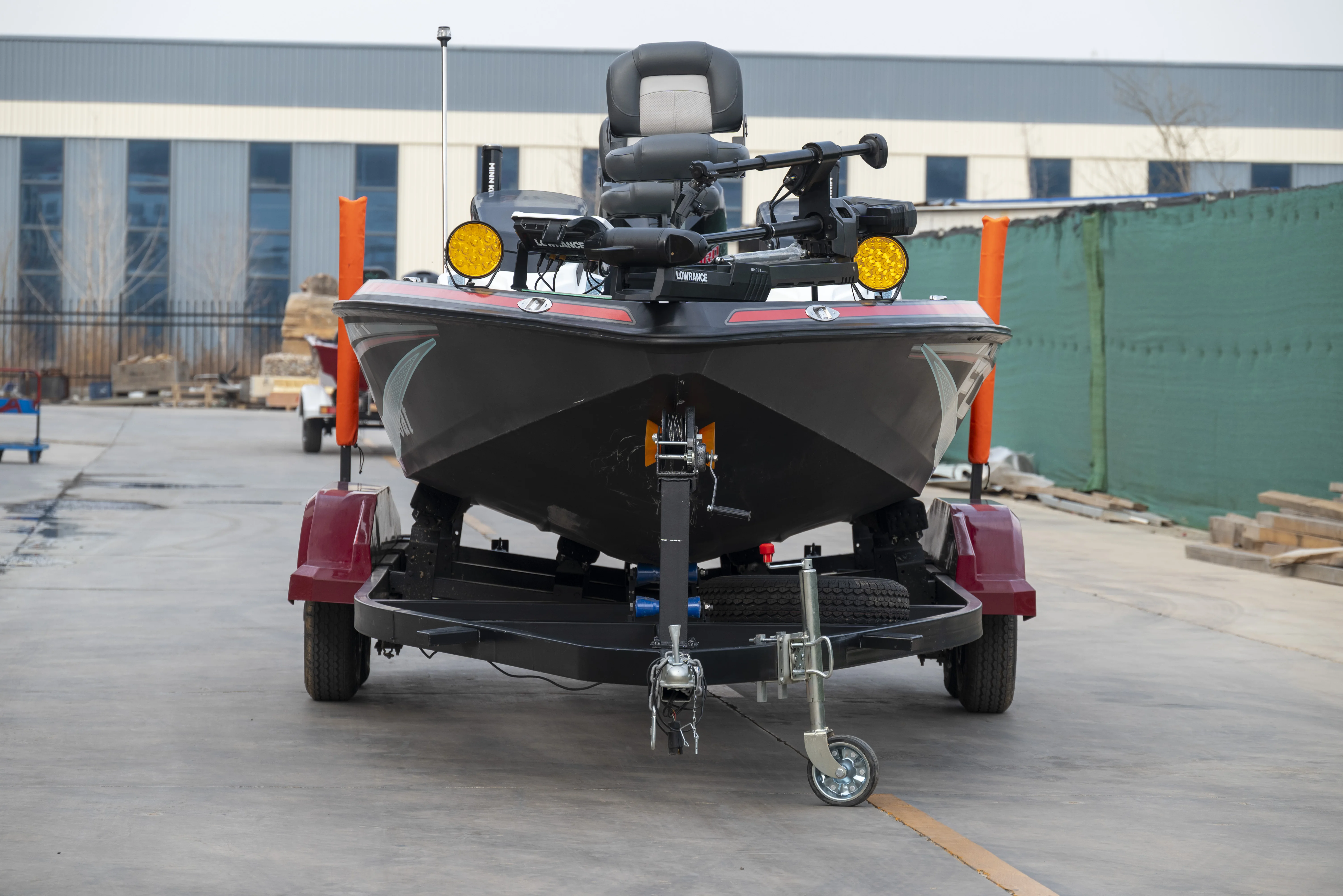 Premium Aluminum Fishing Boat C640-6.4m Length, 3-Person Capacity, 90-110km/h Speed, Heavy-Duty 4mm Transom