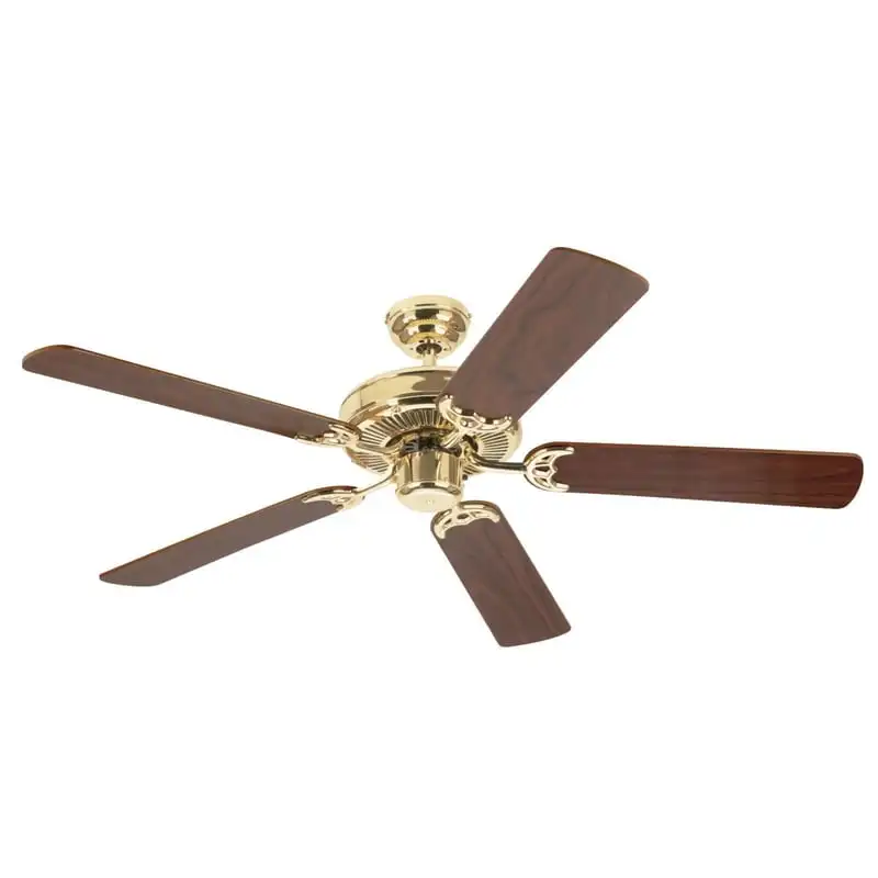 

Choice 52 in. Polished Brass Indoor Ceiling Fan Heat pack Hand Heating pad Hand warmers Hand warmer