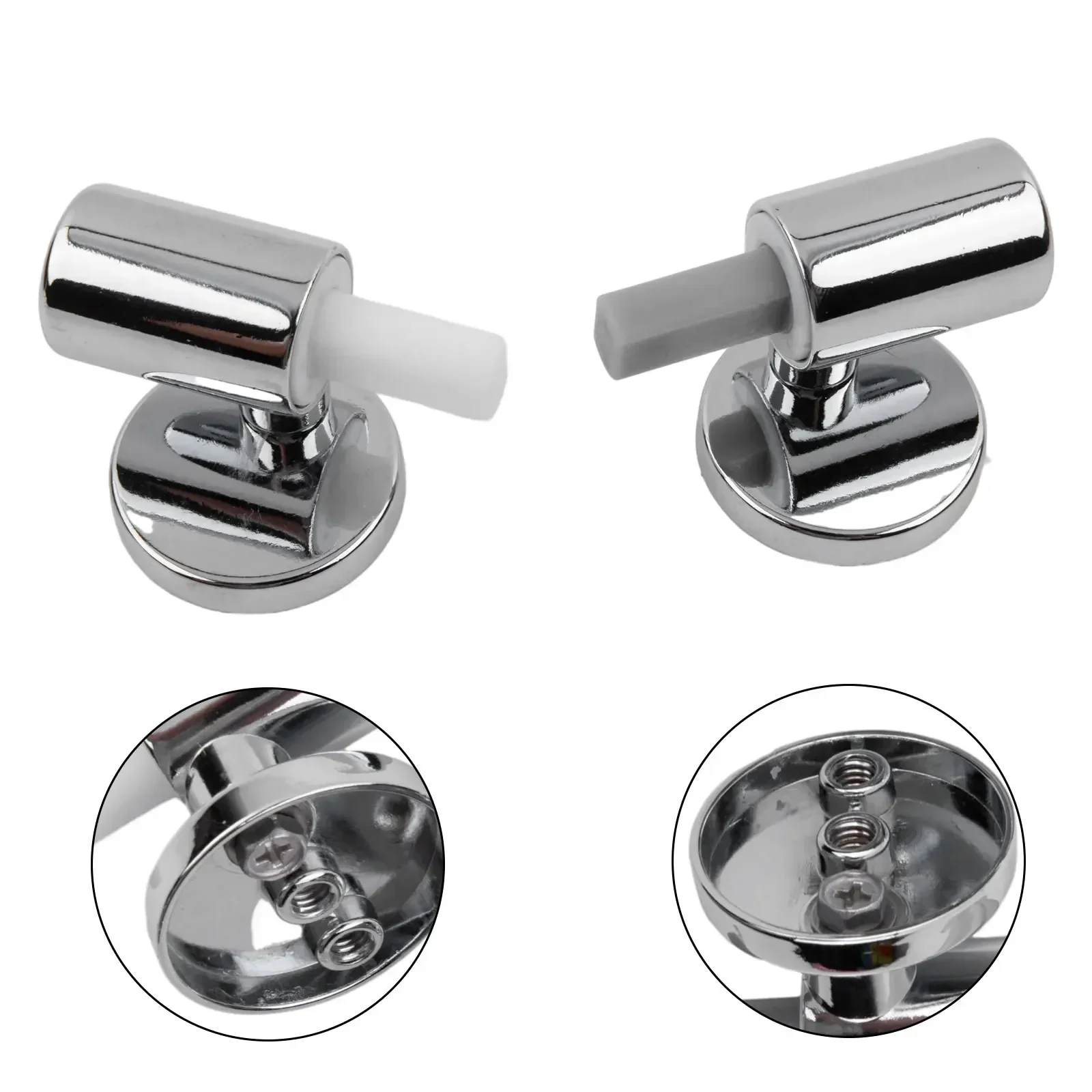 Toilet Seat Hinge 2pc Toilet Soft Close Hinge Replacements Cover Cushion Cover Mounting Fixed Joint Parts toilet seat accessories toilet hinge replacement