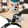 Brushless Electric Trimmer 5 Speed Adjustable Cordless Compact Wood Router Woodworking Engraving Slotting for Makita 18V Battery 4