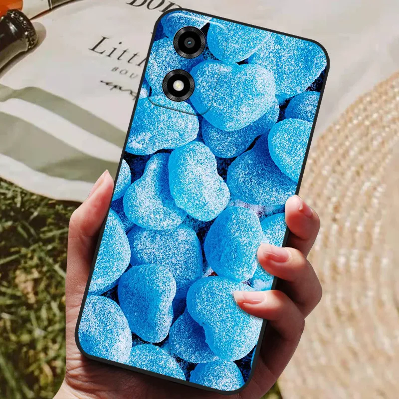 Artistic Wolf and Lion Shockproof Soft TPU Phone Case