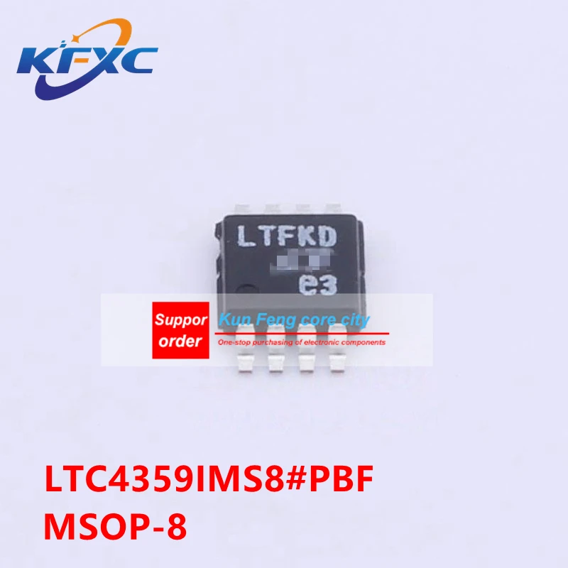 

LTC4359IMS8 MSOP8 Original and genuine LTC4359IMS8#PBF Monitor and reset chip