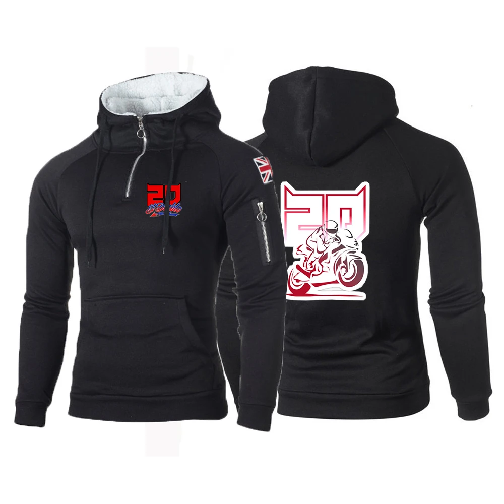 

FABIO QUARTARARO WITH SIGNATURE 2023 Men's New Sport Zipper Hoodies Sweatshirts Tracksuit Warm Hooded Fashion Cardigan Coats Top