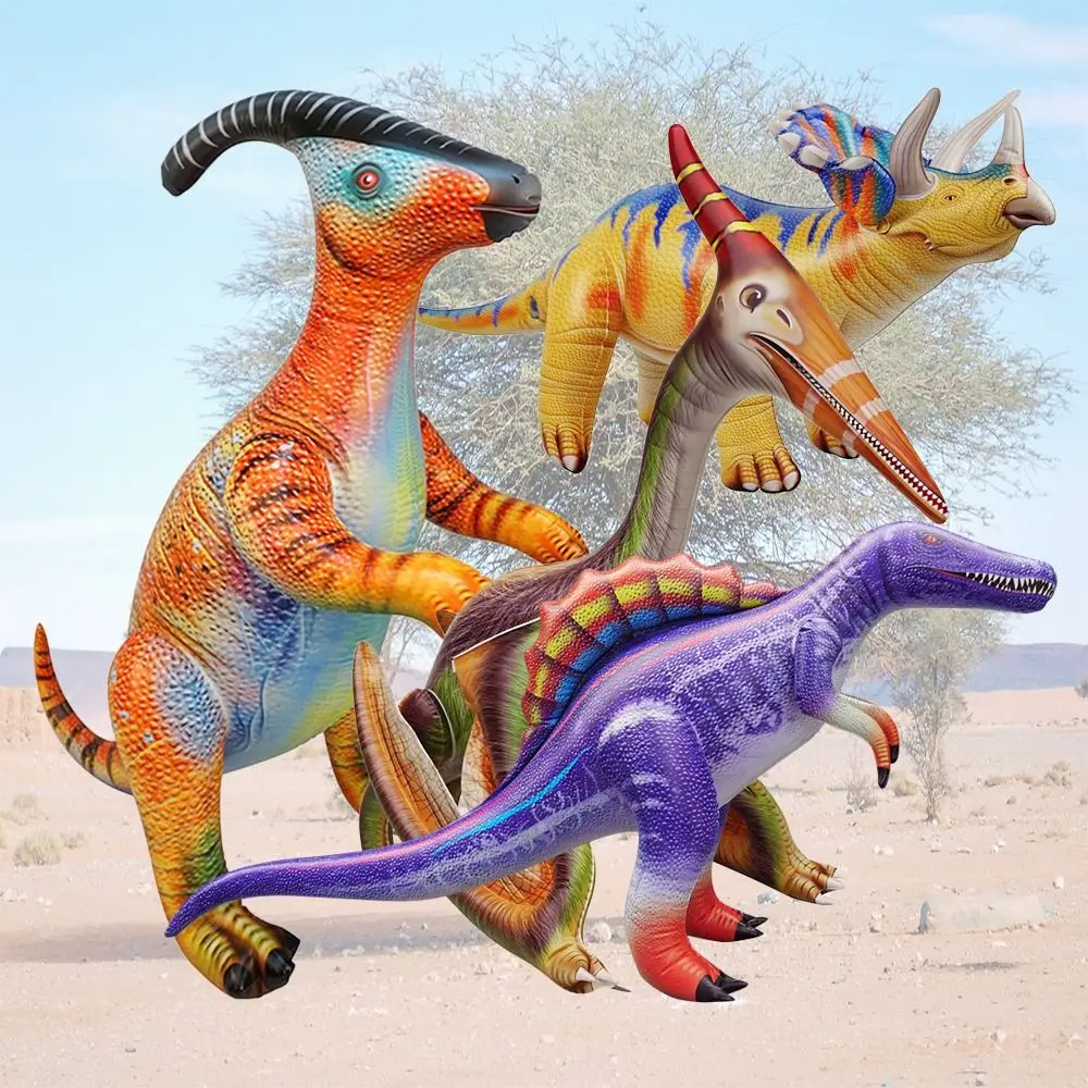 

Anime Inflatable Dinosaurs Large Animals World DIY Balloons Realistic PVC Animal Model Halloween Party Decoration