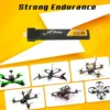 TATTU 5PCS 1S 300mAh 3.8V 75C HV 4.35V Lipo Battey With BT2.0 Plug For BETAFPV Ceuts FPV Kit Racing Drone FPV BT2.0 Connector 4