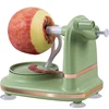 LMETJMA Multi-Function Apple Peeler Rotary Apple Pear Peeler Stainless Steel Apple Mango Potato Peeler with Suction Base JT185