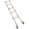 Kids Toys Climbing Sports Hanging Ladder Rope for Treehouse Wood Playground Accessories Ladders Child 5