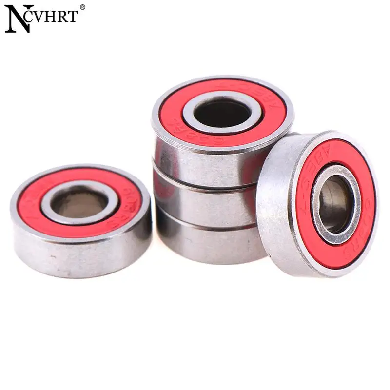 5Pcs Professional ABEC 7 608RS Skate Scooter Skateboard Wheels Spare Bearings Ball Roller Highest Precision Shafts 22x8x7mm ball bearings metal shielded ball bearings linear bearing spherical bearings hybrid ceramic bearing oil bearing bearing needle roller